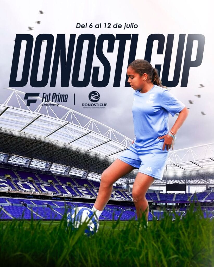 poster futprimeacademy donosticup